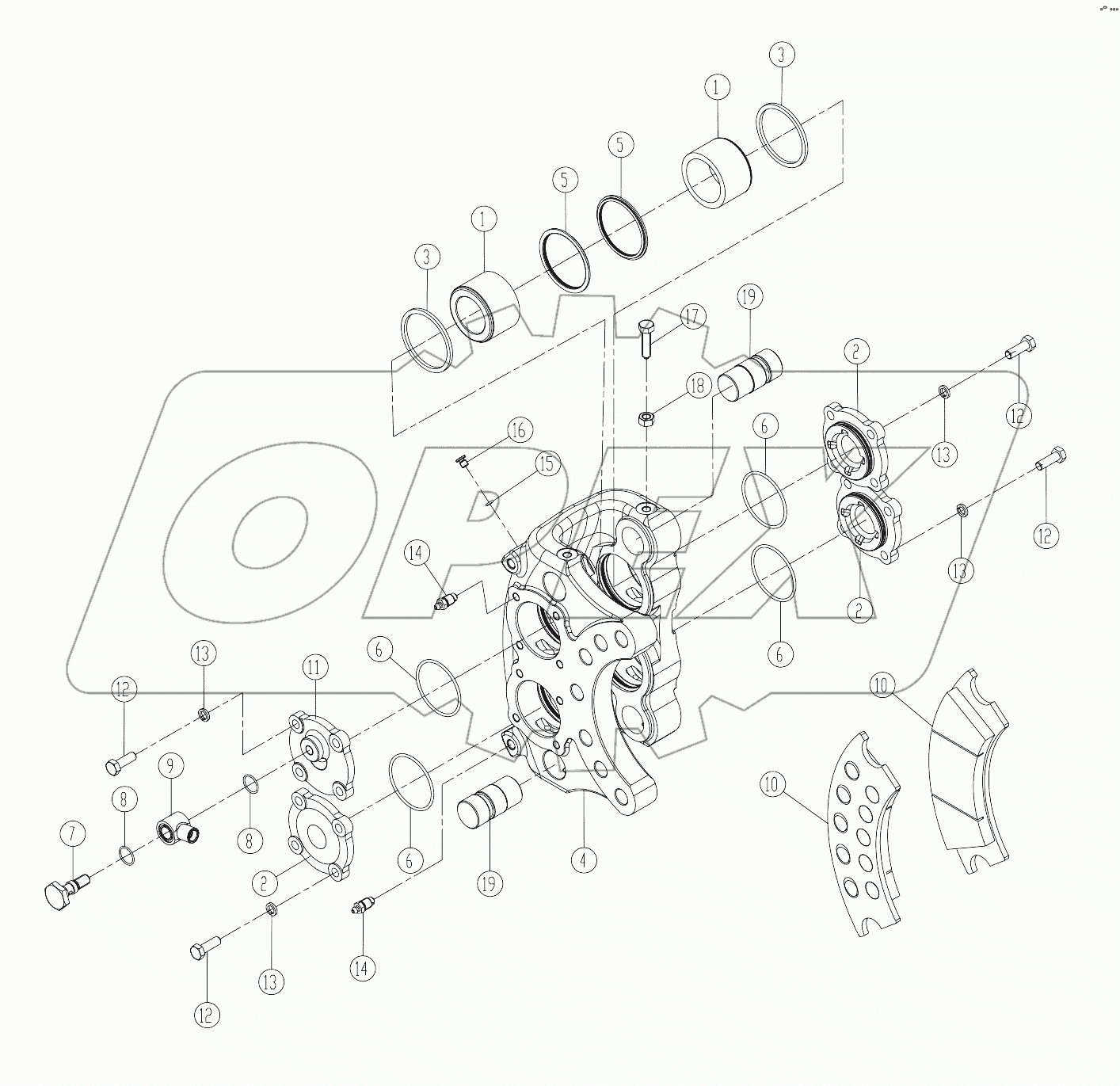 45C0704-000-00 CLAMP AS