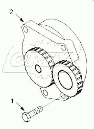 SP139775-000-00 LUBRICATING OIL PUMP