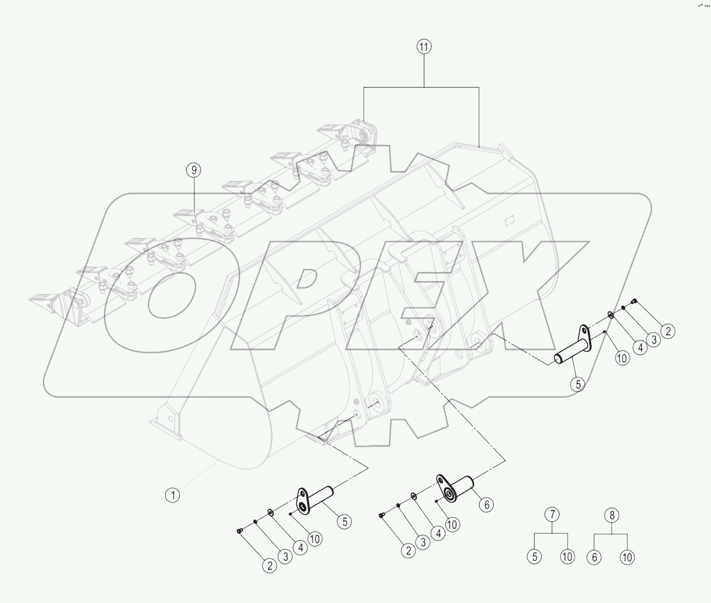 32E1394-000-00 (3.3m3) BUCKET GP