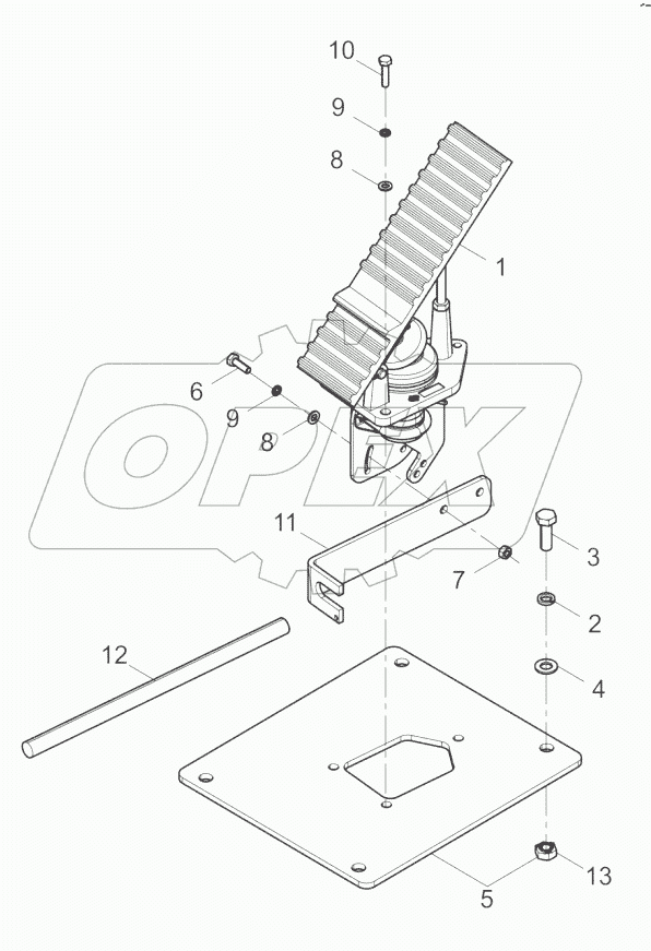 40C5496-000-00 THROTTLE CONTROL SYSTEM