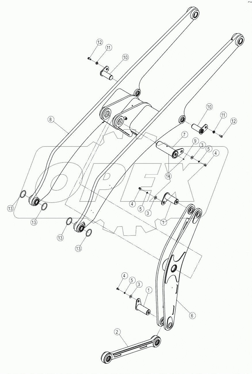 32Y0535-000-00 WORK IMPLEMENT SYSTEM