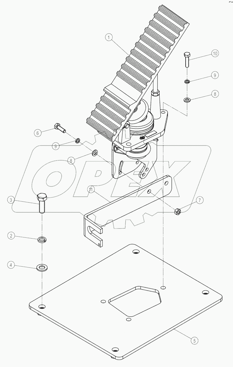 40C5497-000-00 THROTTLE CONTROL SYSTEM