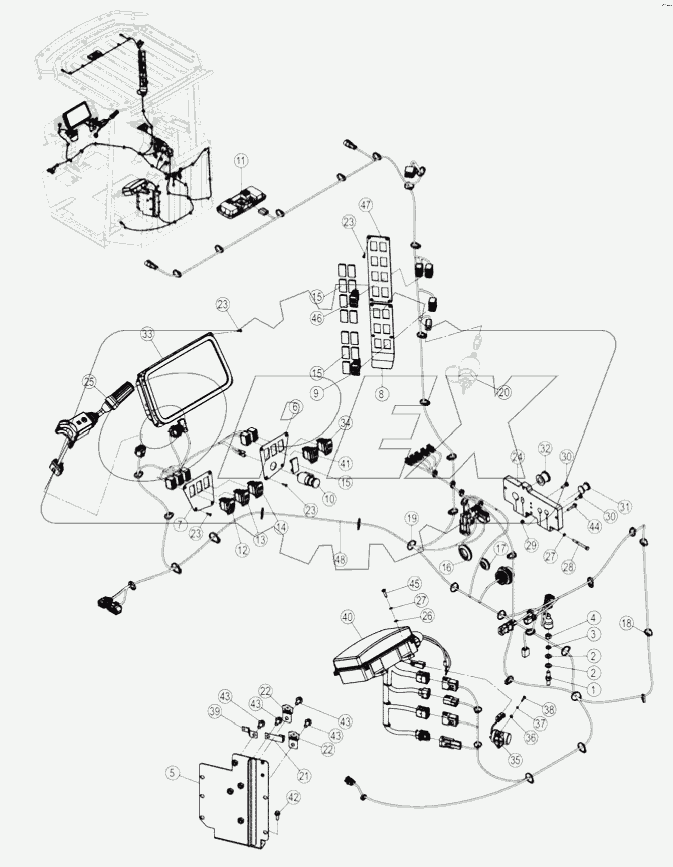 49C2152-000-00 CAB WIRING