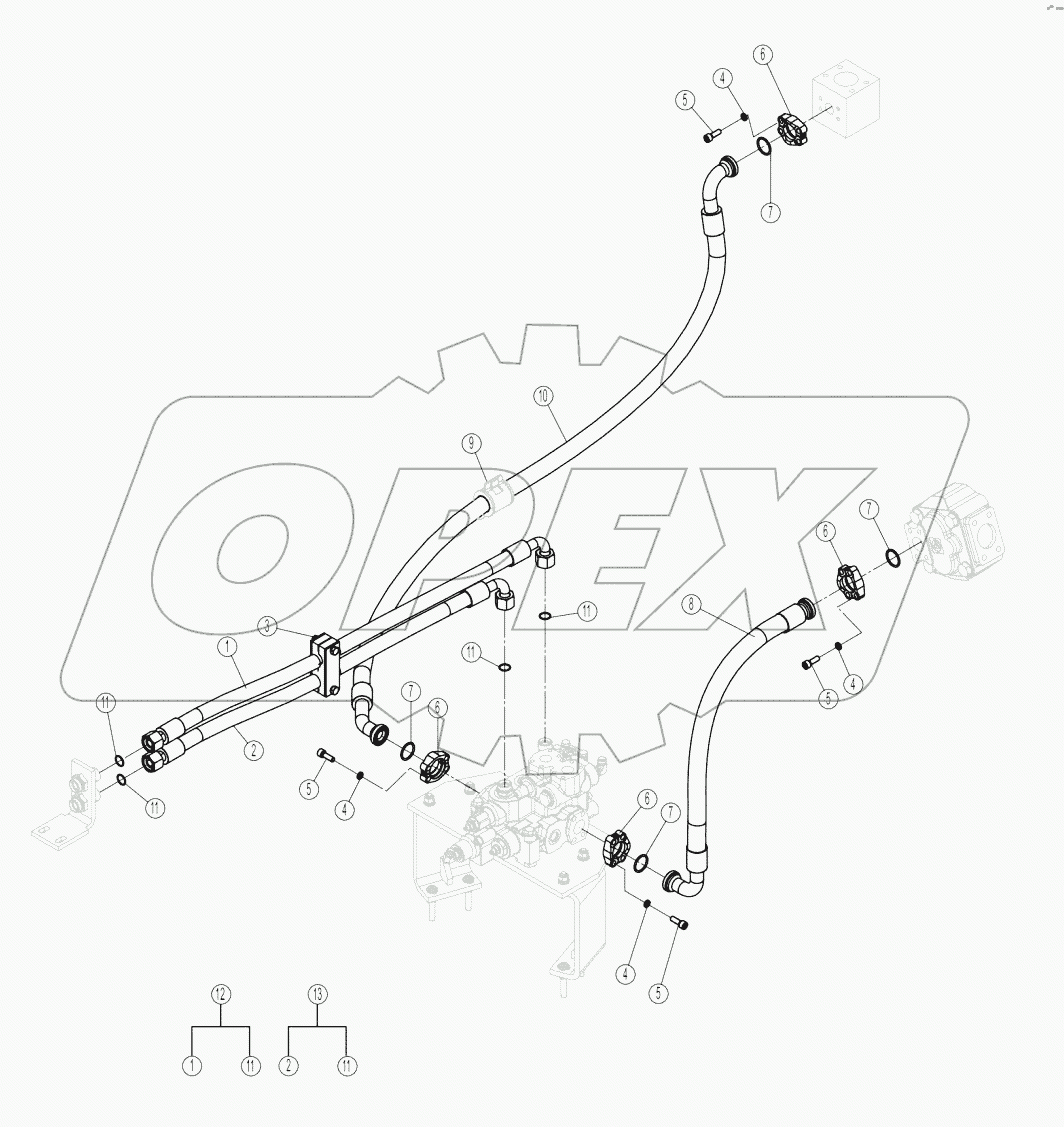 00C3636-000-00 FLOW AMPLIFYING VALVE LINES