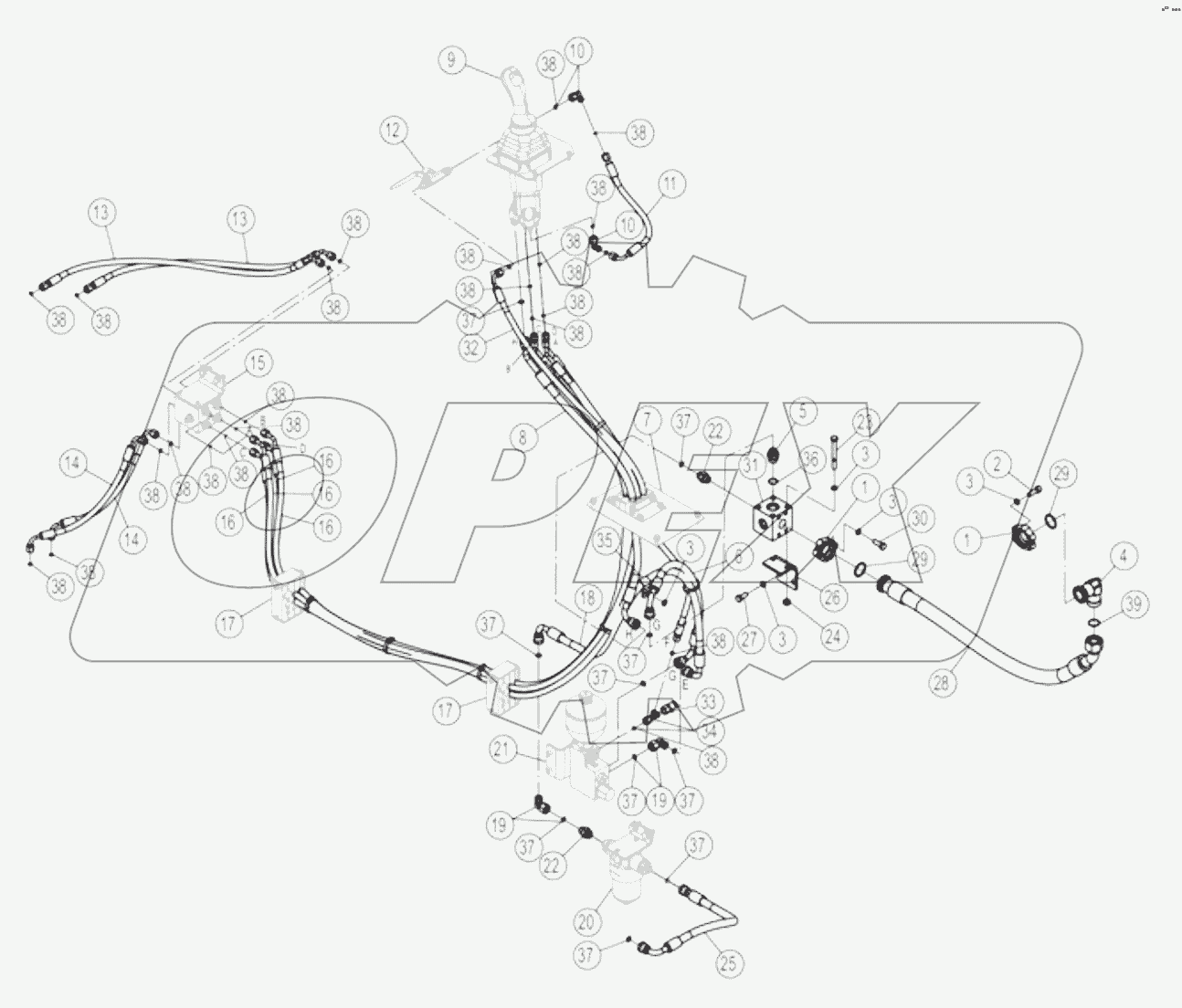00C3630-001-00 PILOT VALVE and LINES
