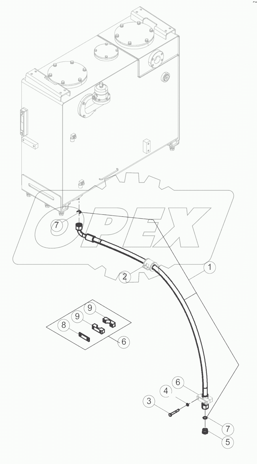 00C3652-001-00 DRAIN LINES