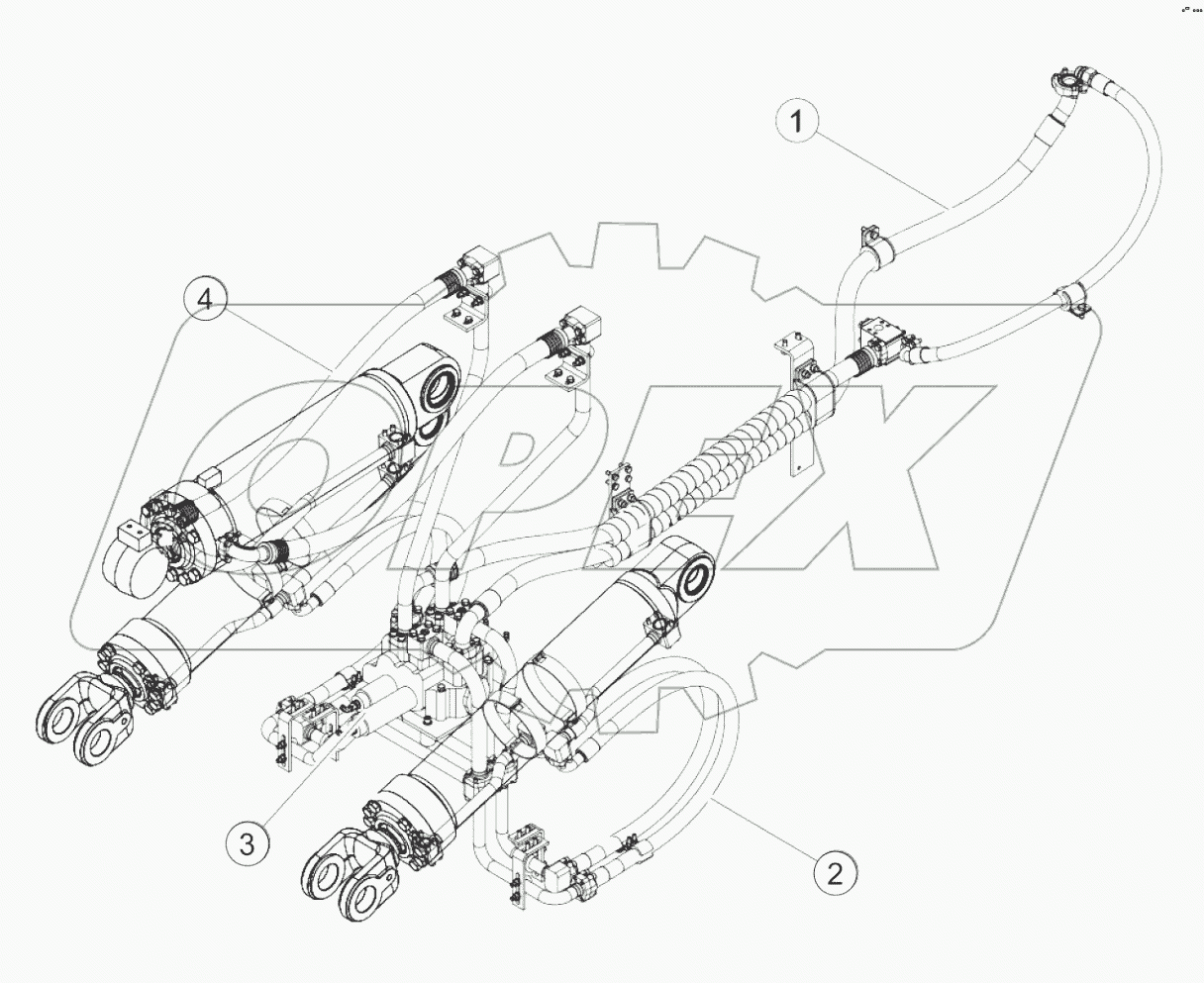 00C3679-001-00 CONTROL VALVE and LINES