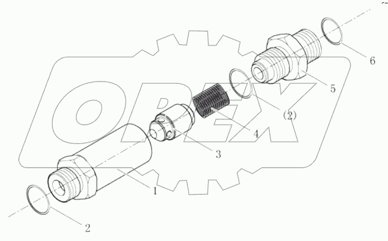  12C0057 000 CHECK VALVE