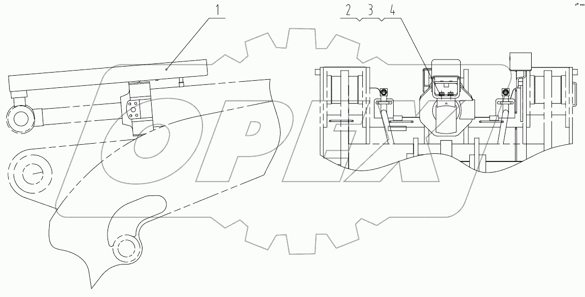  44C0888 000 POSITIONER AND KICKOUT SYSTEM