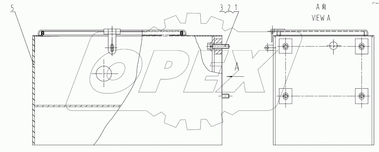  43C0127 001 ACCUMULATOR BOX