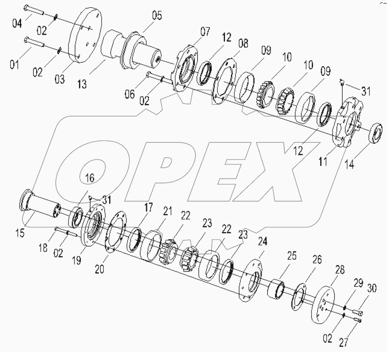  43C0013 002 ARTICULATION HITCH AS