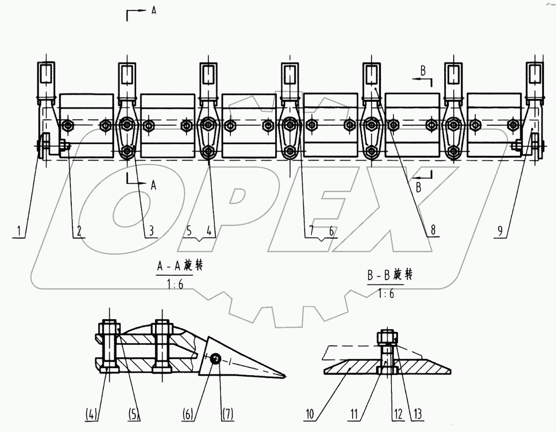  43C0116 000 TOOTH GP