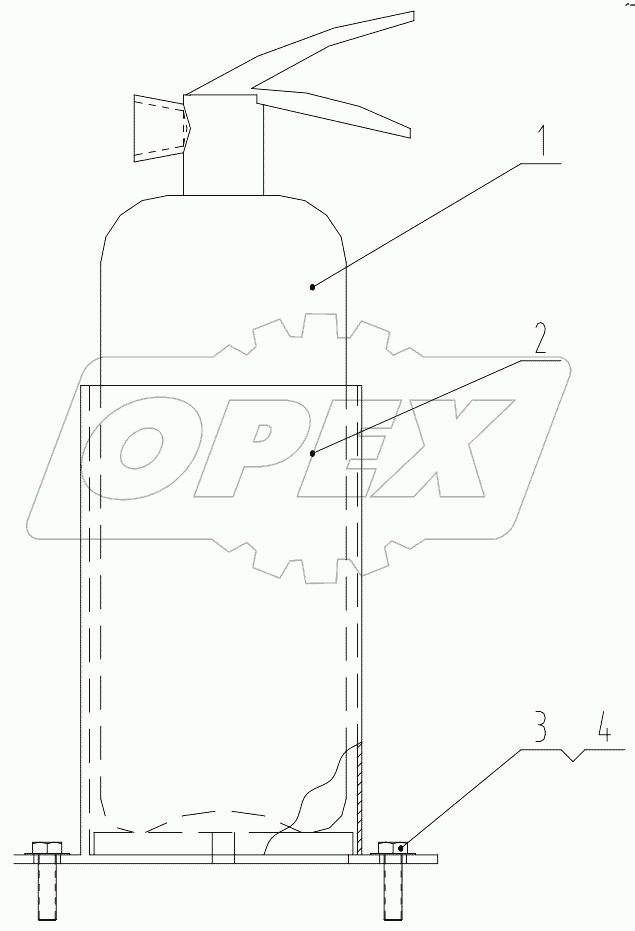 47C0239 000 FIRE EXTINGUISHER