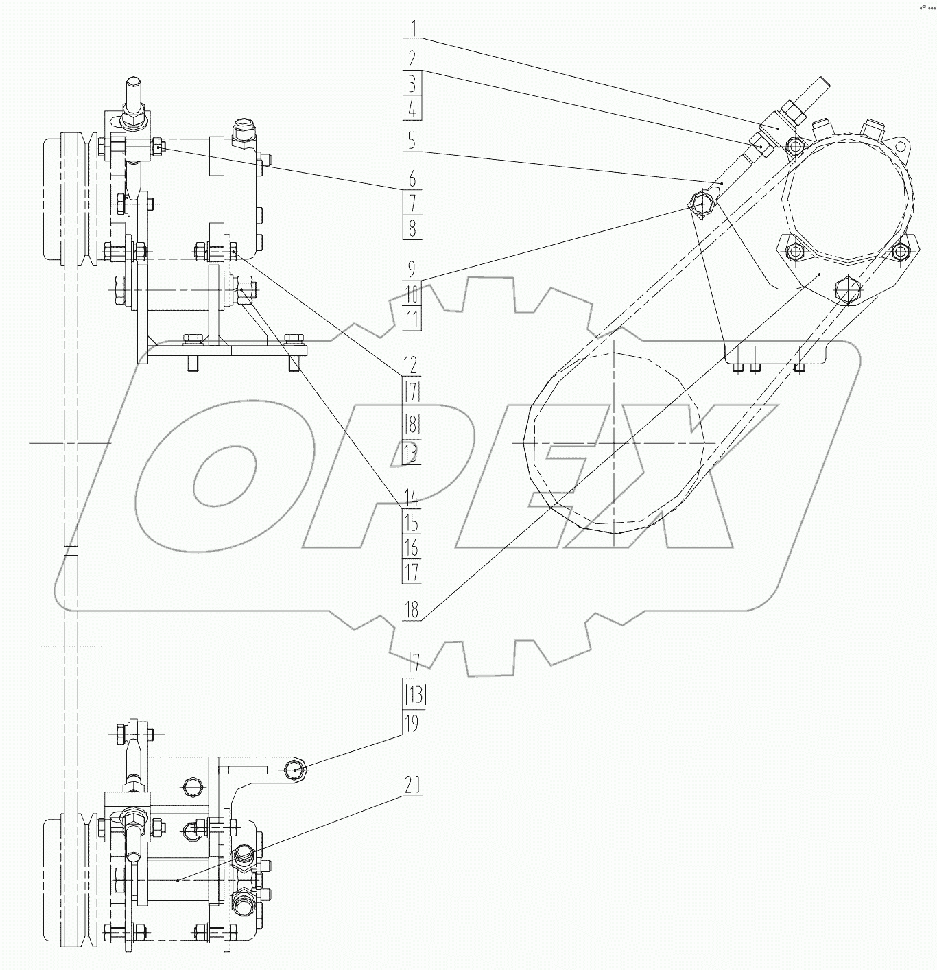  46C1879 000 COMPRESSOR BRACKET AS