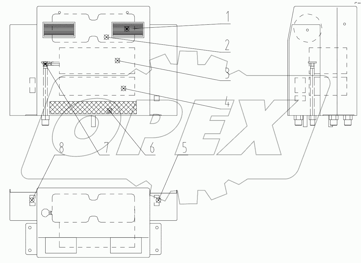  46C3622 000 EVAPORATOR