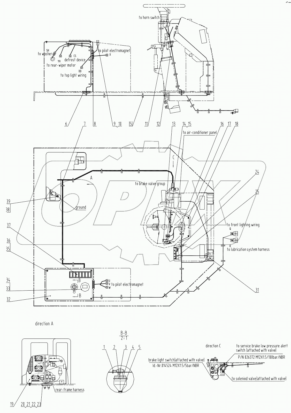  46C1743 002 CAB WIRING