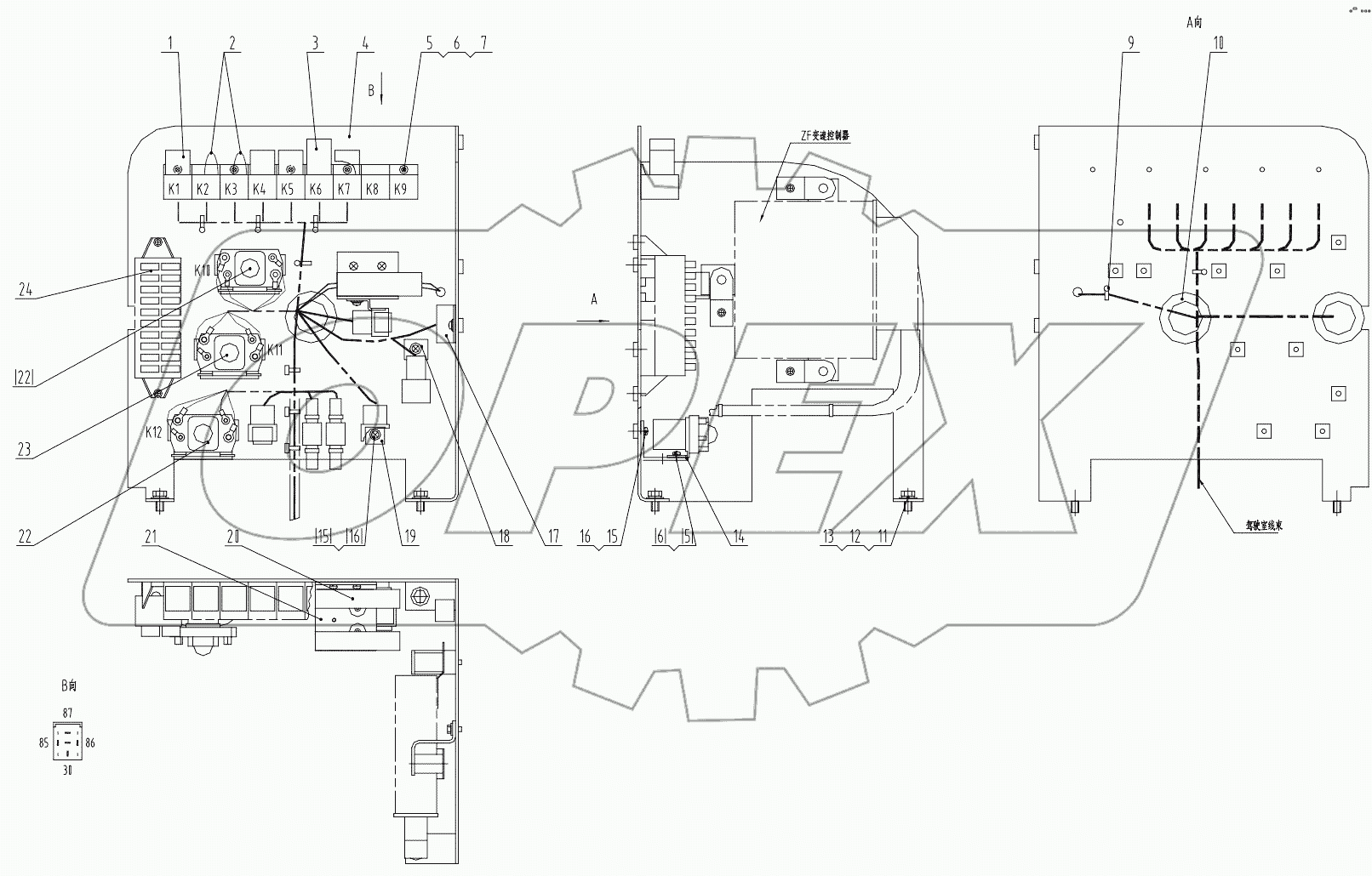  46C1846 002 CONTROL BOX AS