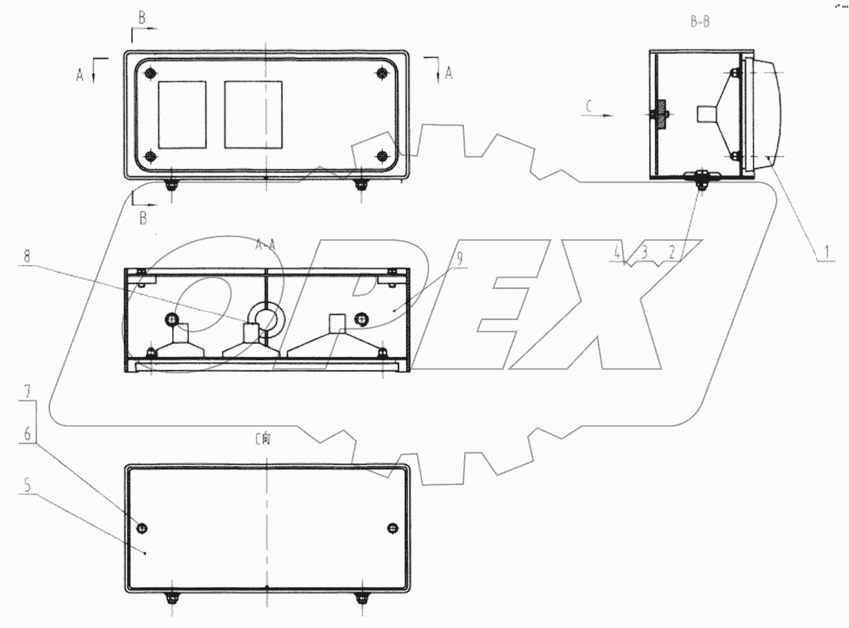 46C0703 000 POSITION LIGHT