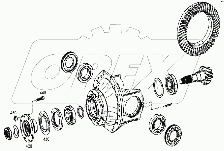  4460 115 004 02 INPUT FLANGE