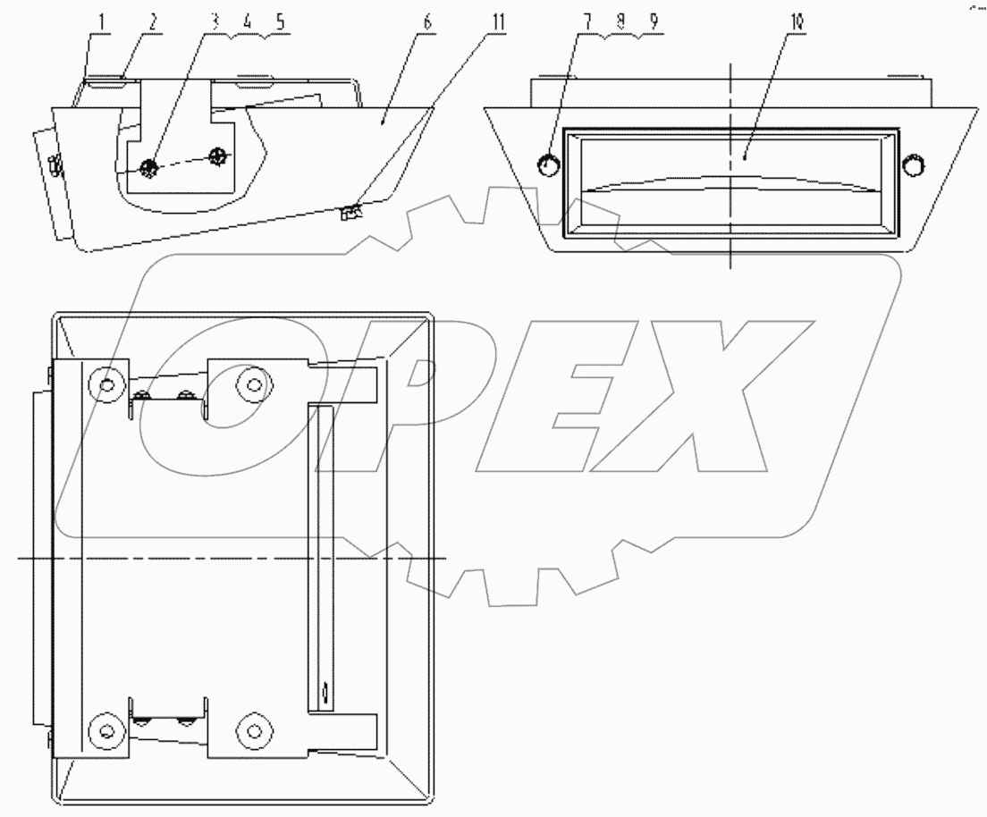  46C1841 003 RADIO/CASSETTE PLAYER