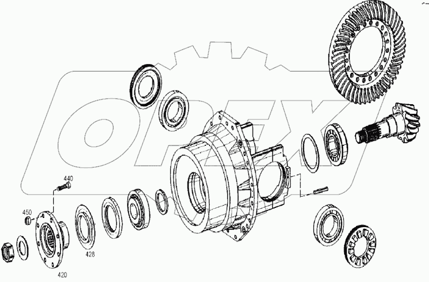  4460 165 009 02 INPUT FLANGE