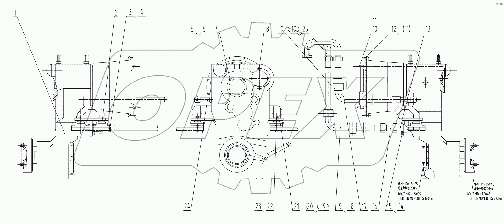  04E0042 002 GEARBOX & TORQUE CONVERTER AS