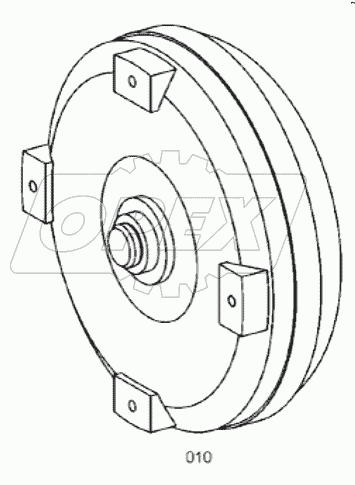  4166 034 070 00 TORQUE CONVERTER