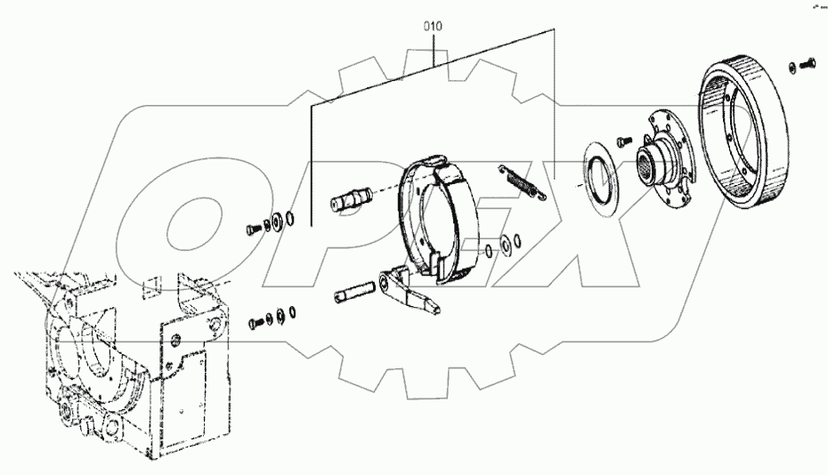  4644 109 040 01 PARKING BRAKE