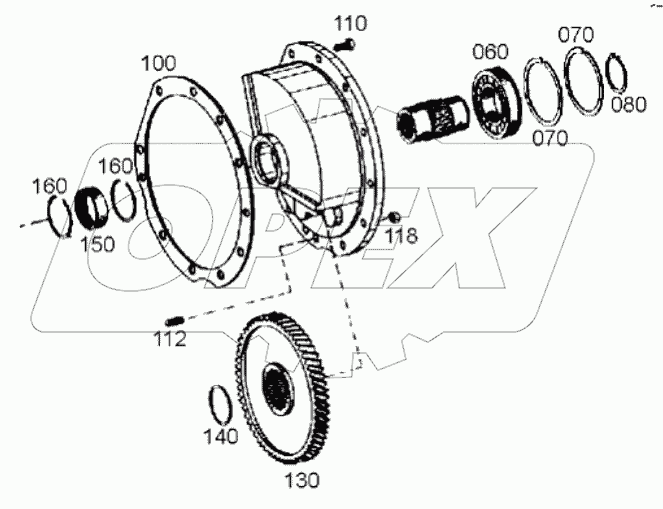  4644 154 080 00 POWER TAKE-OFF