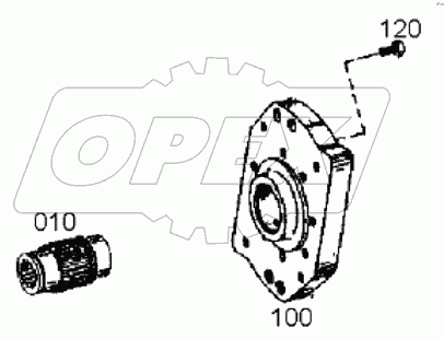  4644 155 420 00 POWER TAKE-OFF