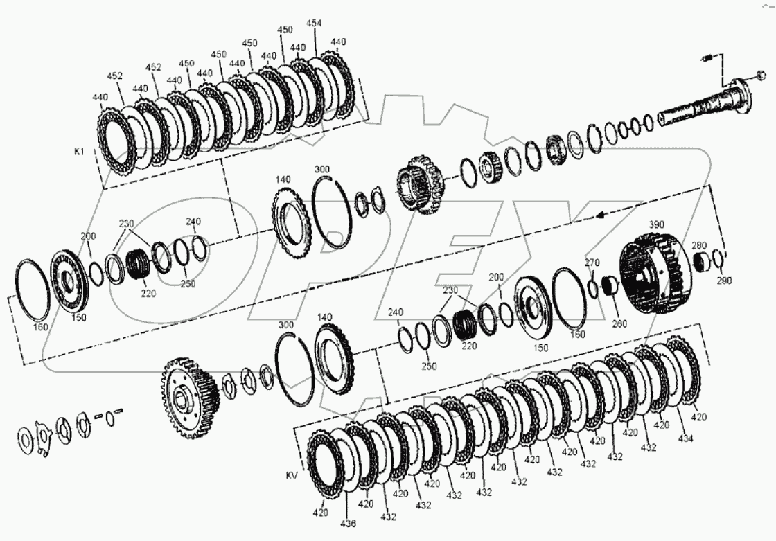  4644 151 034 01 COUPING KV+K1