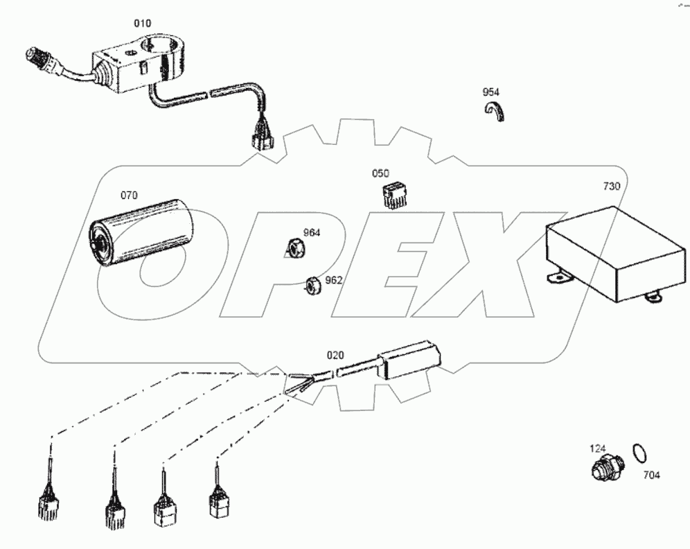  4642 199 076 00 LOOSE PARTS