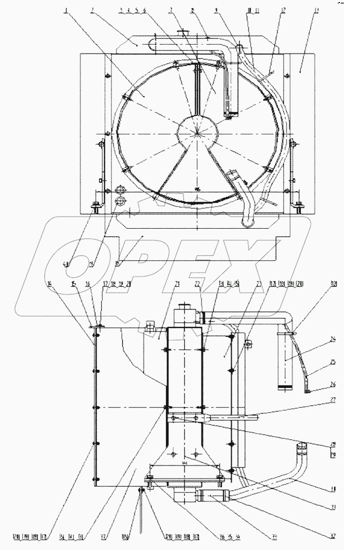  20C0101 003 COOLING SYSTEM