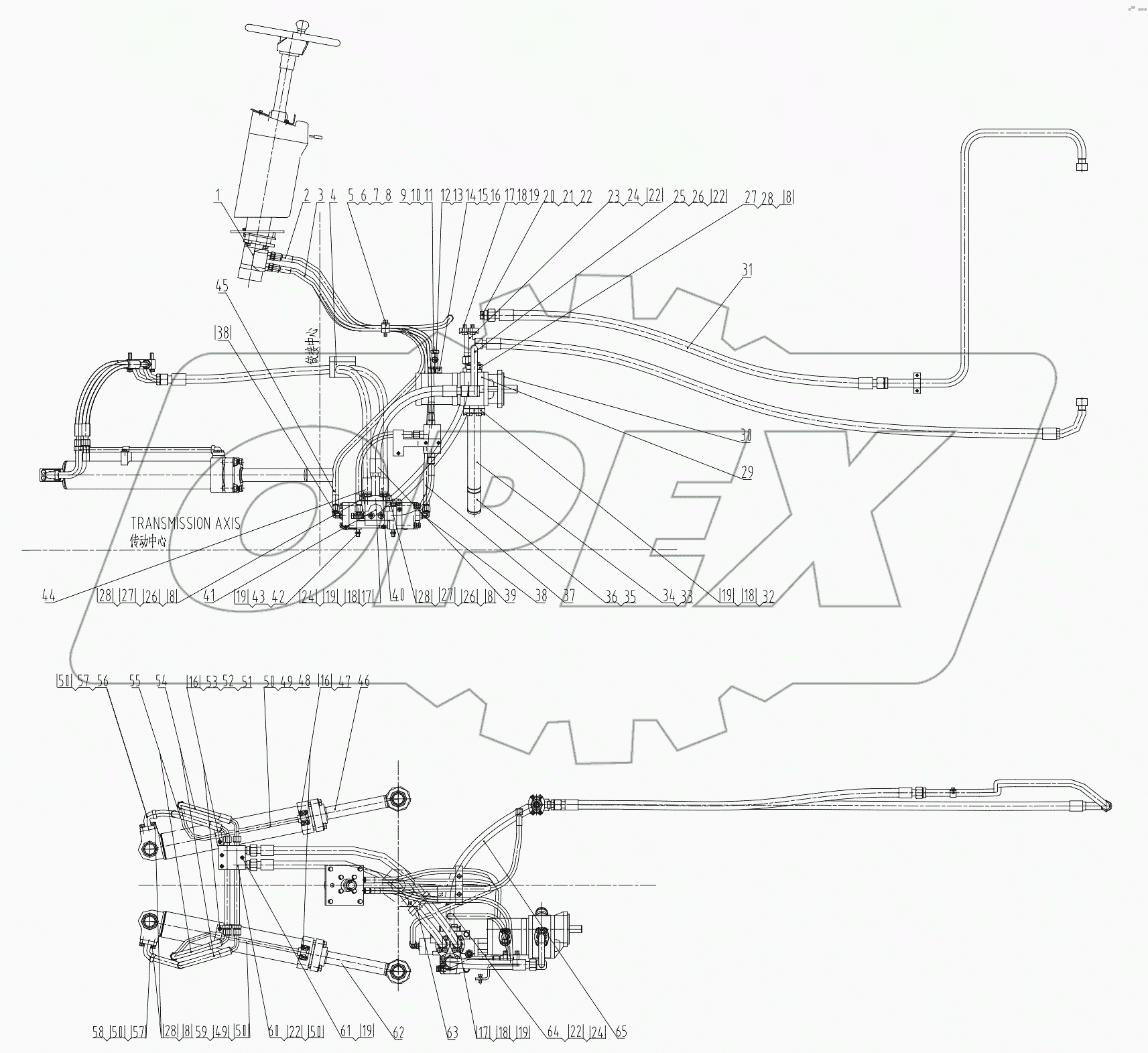  10E0150 002 STEERING HYDRAULIC SYSTEM