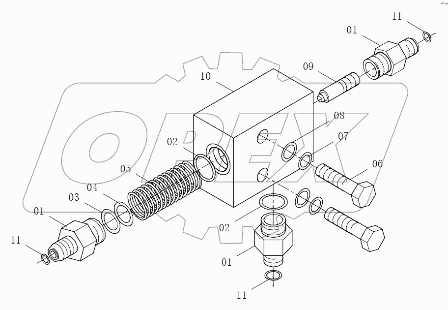  12C0015 001 PRESSURE REDUCING VALVE