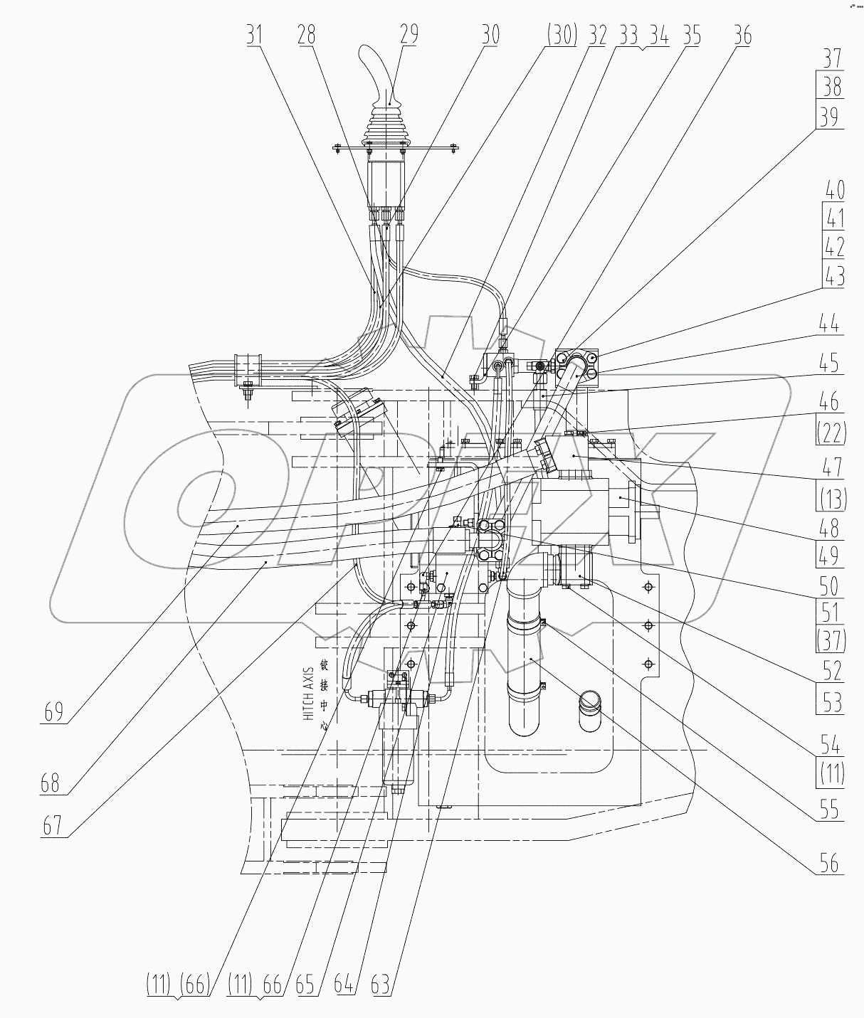  11E0659 002 HYDRAULIC SYSTEM