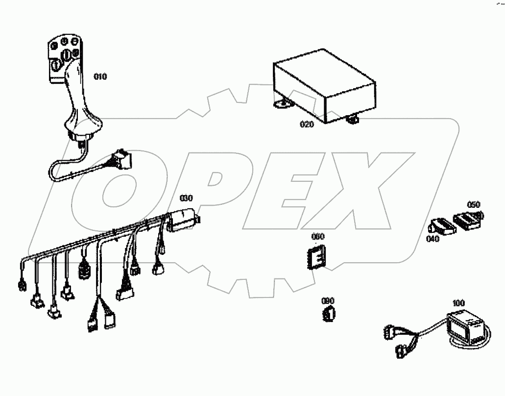  4644 183 070 00 LOOSE PARTS
