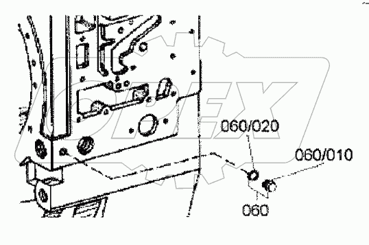  4644 101 491 00 GEARBOX HOUSING