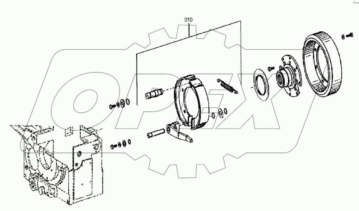  4644 109 040 01 PARKING BRAKE