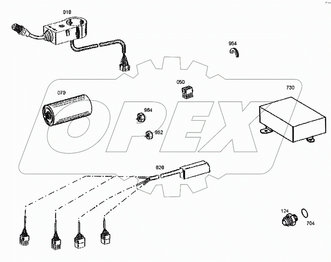  4642 199 076 00 LOOSE PARTS