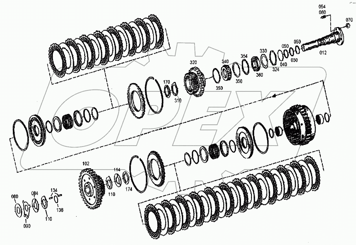  4644 151 034 02 COUPING KV+K1