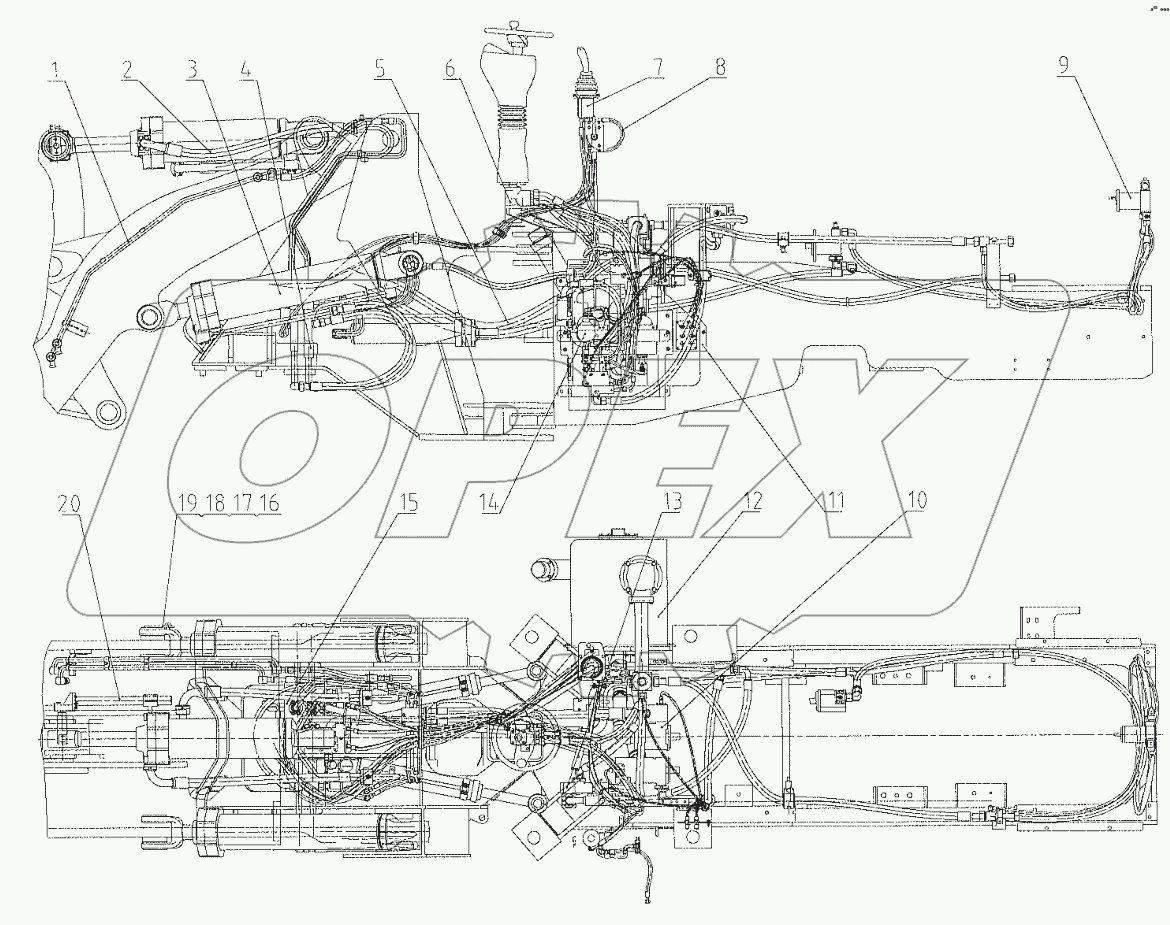  15E0486 006 HYDRAULIC SYSTEM