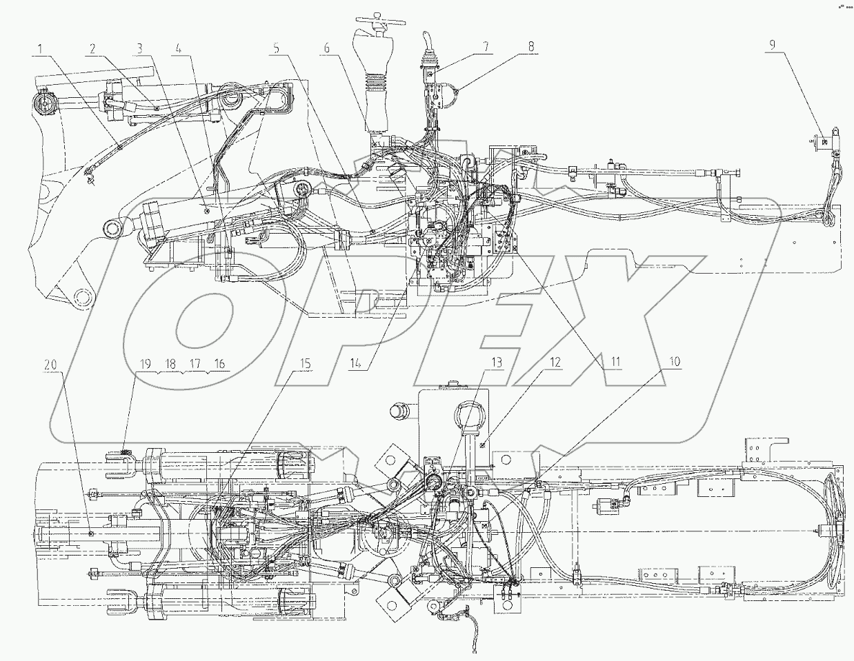  15E1222 001 HYDRAULIC SYSTEM