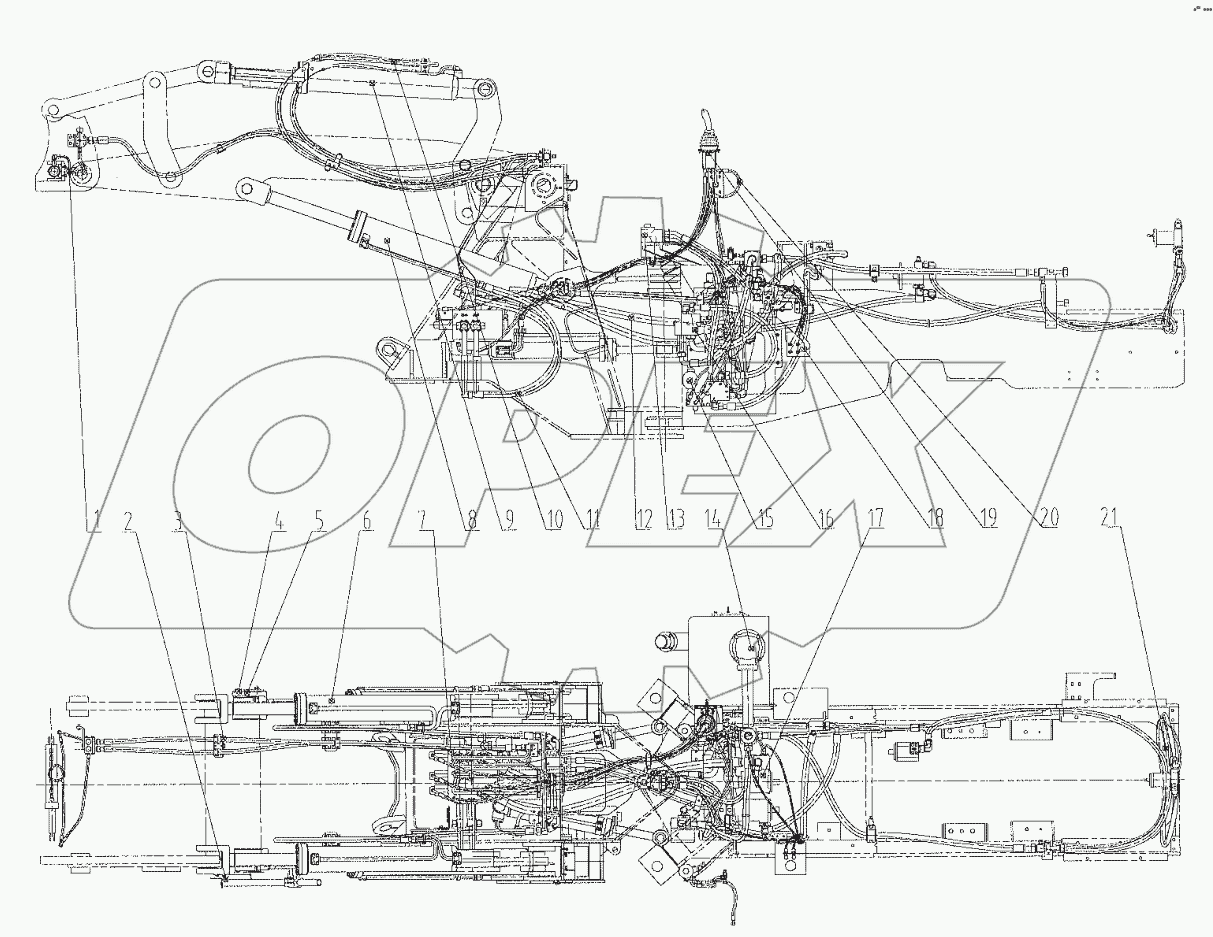  15E0487 003 HYDRAULIC SYSTEM