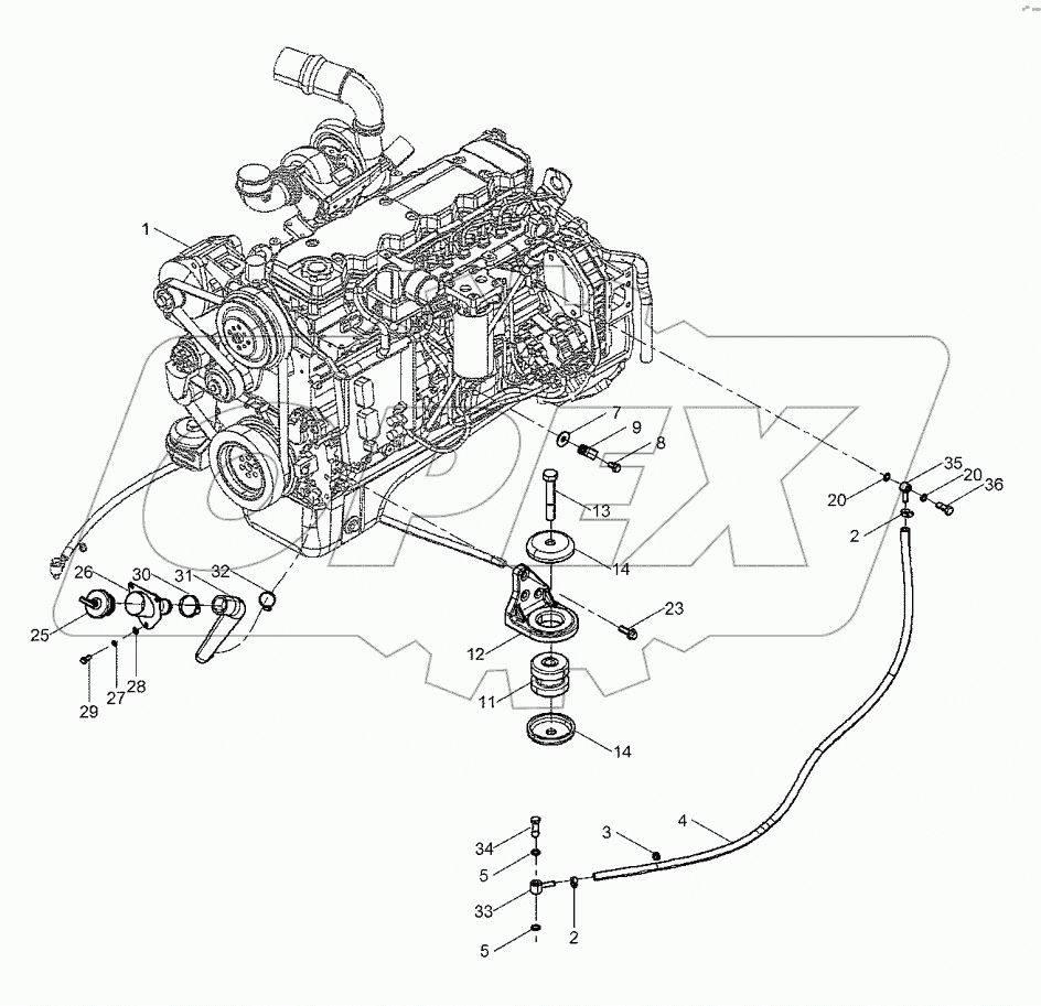  00E1032 ENGINE SYSTEM (A)