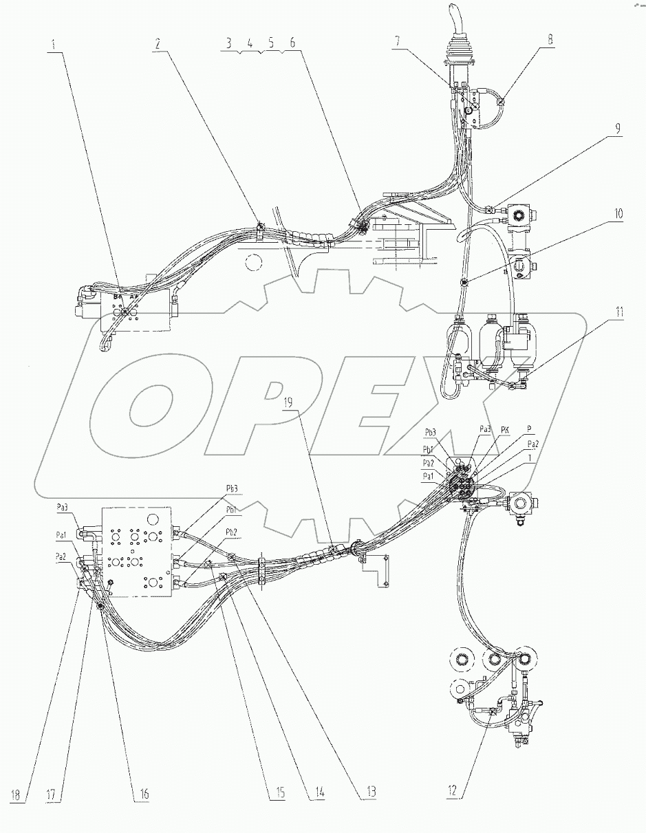  00C1097 003 PILOT CONTROL LINES