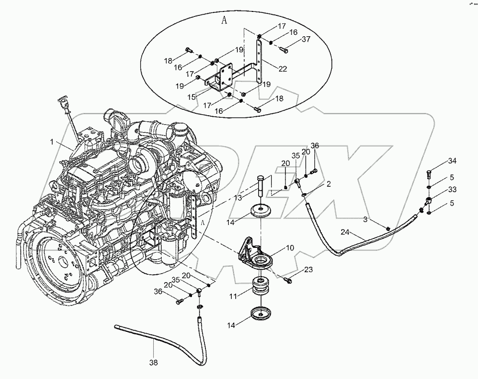  00E1032 ENGINE SYSTEM (B)