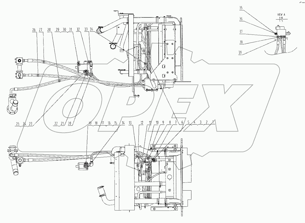  00C2457 006 COOLER LINES
