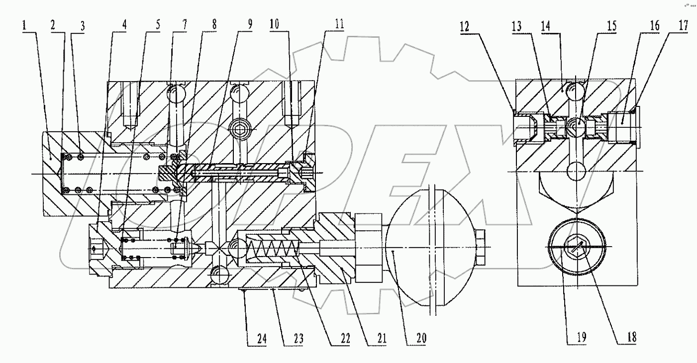  12C0785 002 PILOT OIL SUPPLY VALVE
