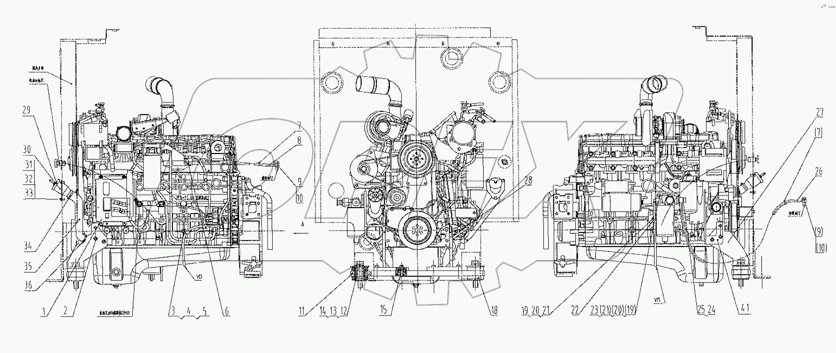  00E0211 015 ENGINE SYSTEM